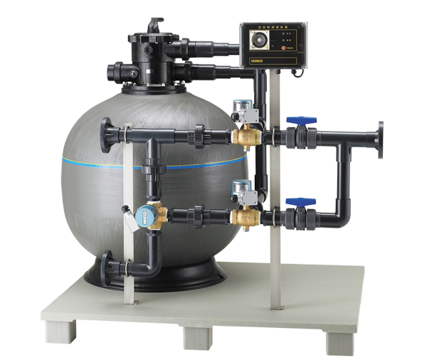 自動逆洗サンドフィルター(砂ろ過器）ユニット